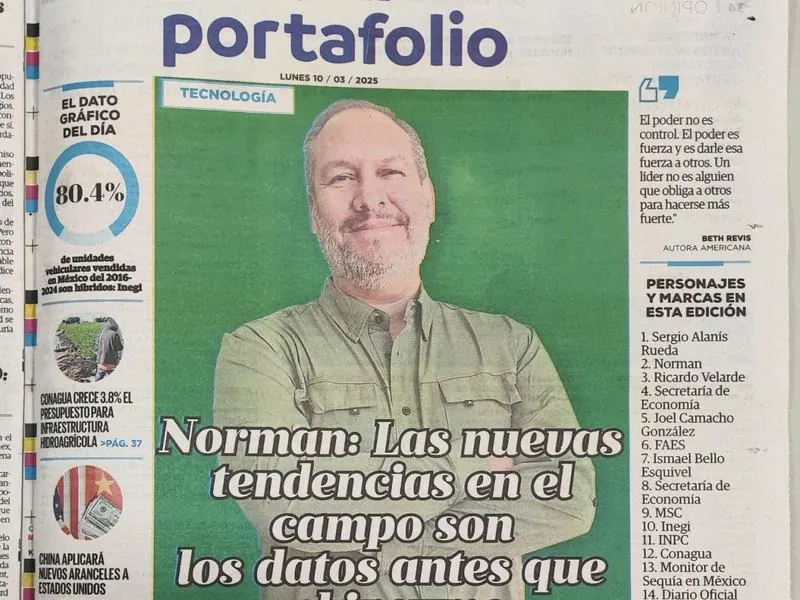 Portada de Portafolio, El Debate, 10 de marzo de 2025